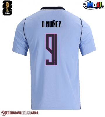 Uruguay Darwin Nunez #9 Domácí Dres MS 2026 Krátkým Rukávem